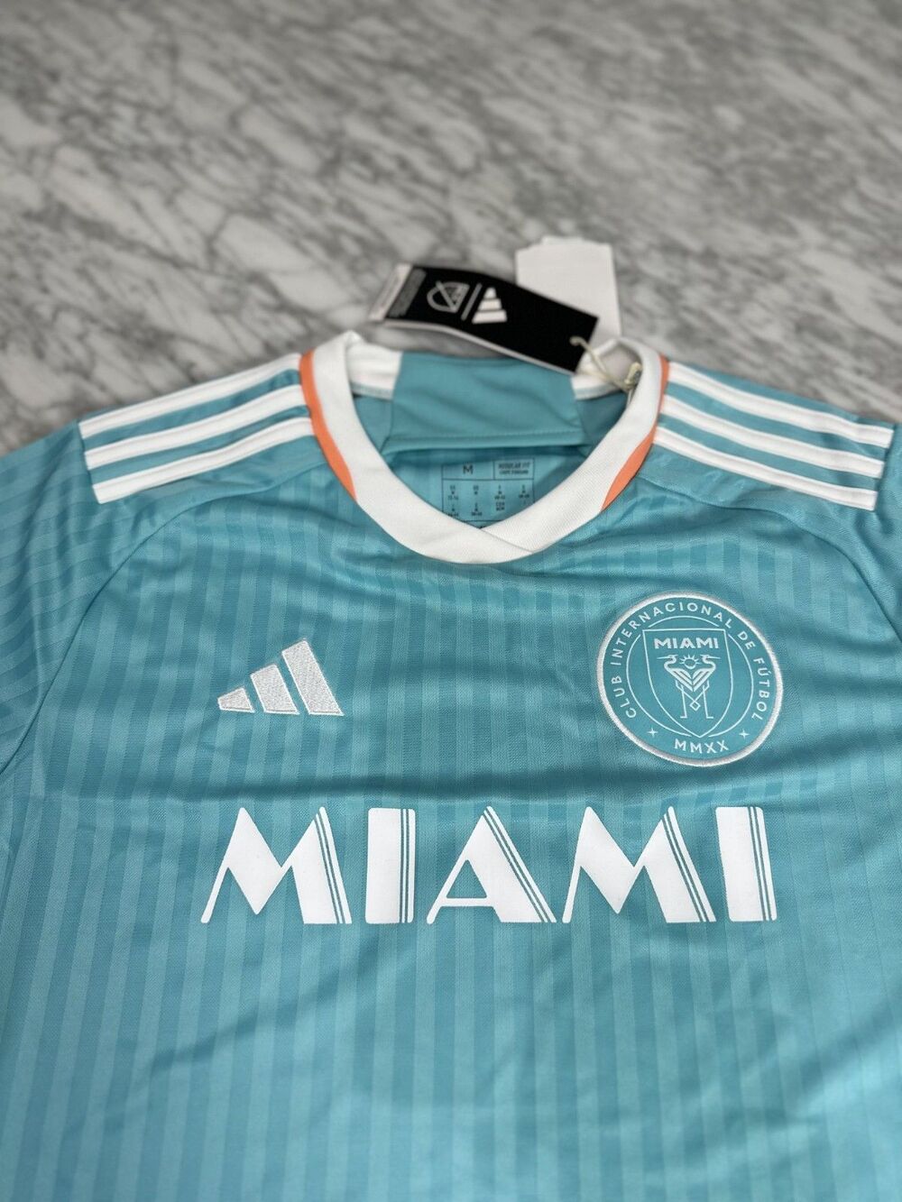 Adidas Inter Miami CF MLS 3rd Jersey JJ1450 soccer futbol Women's Medium NEW - Picture 10 of 10